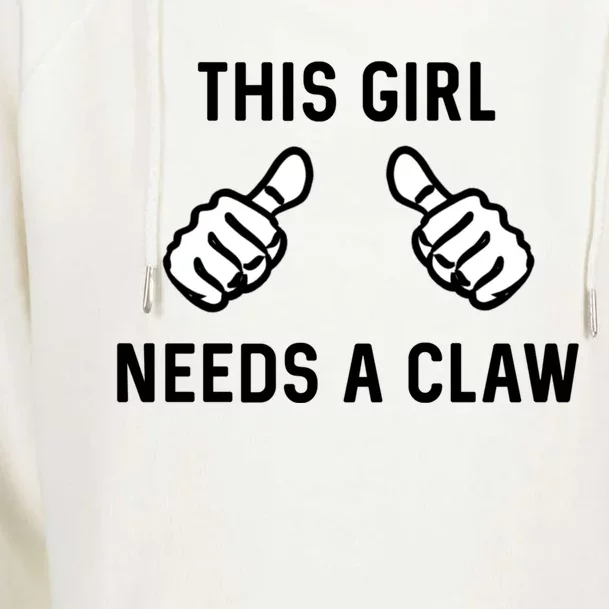 This Needs A Claw Funny Hard Seltzer Summer Gift Womens Funnel Neck Pullover Hood