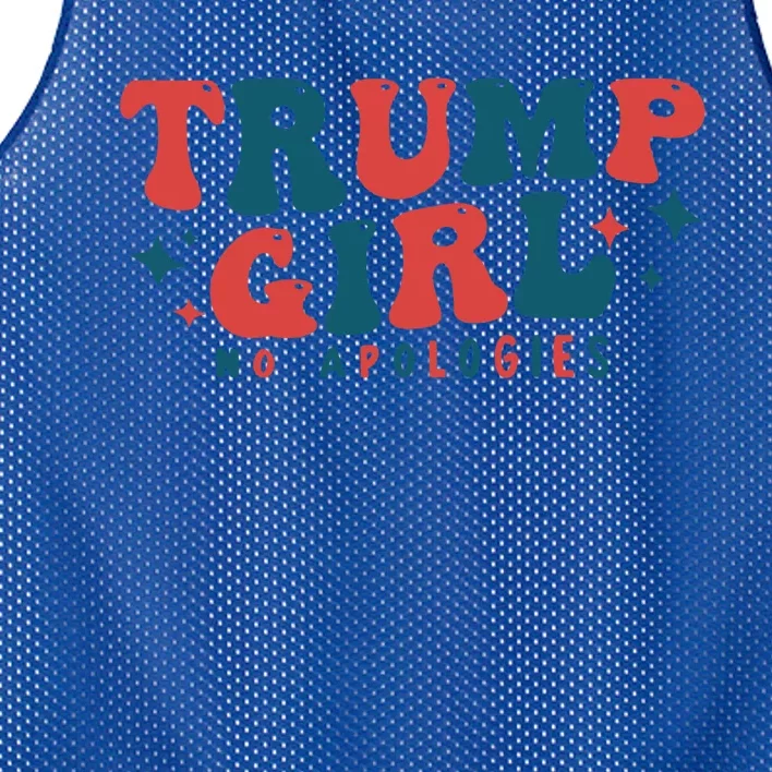 Trump No Apologies Patriotic American Election 2024 Gift Mesh Reversible Basketball Jersey Tank