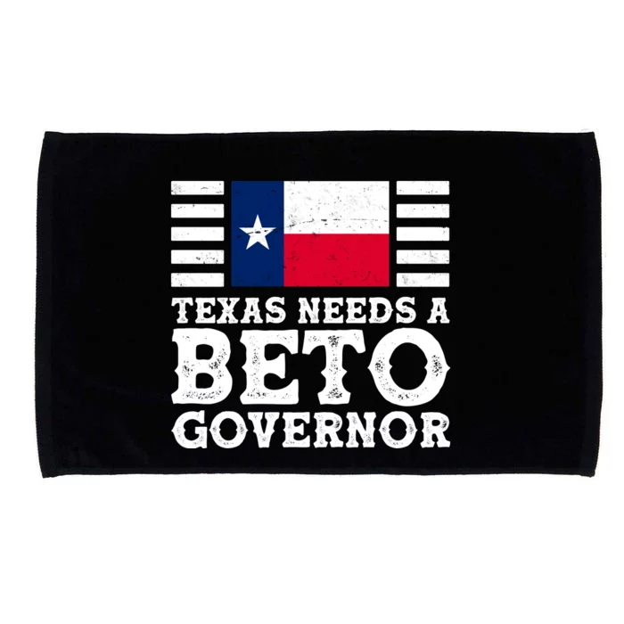 Texas Needs A Governor Beto O'Rourke Microfiber Hand Towel