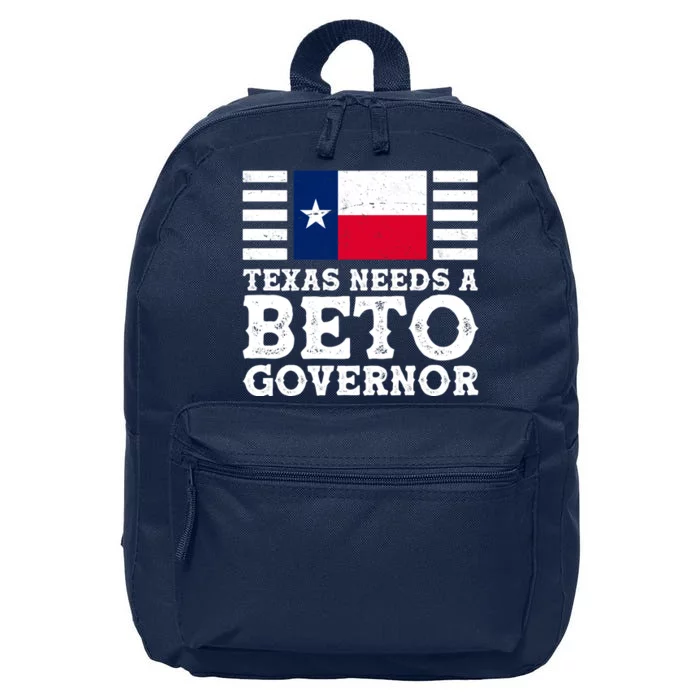 Texas Needs A Governor Beto O'Rourke 16 in Basic Backpack