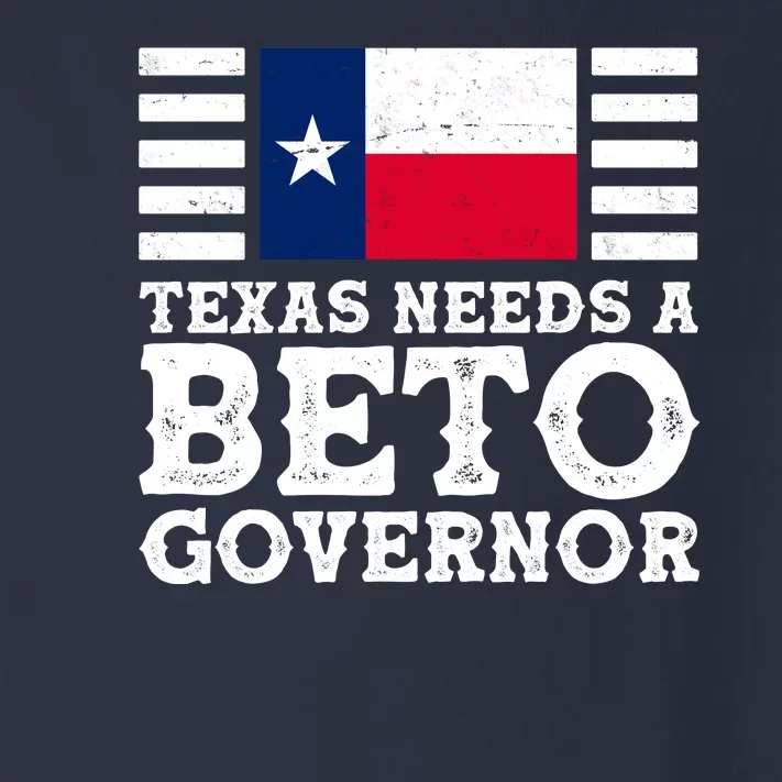 Texas Needs A Governor Beto O'Rourke Toddler Long Sleeve Shirt