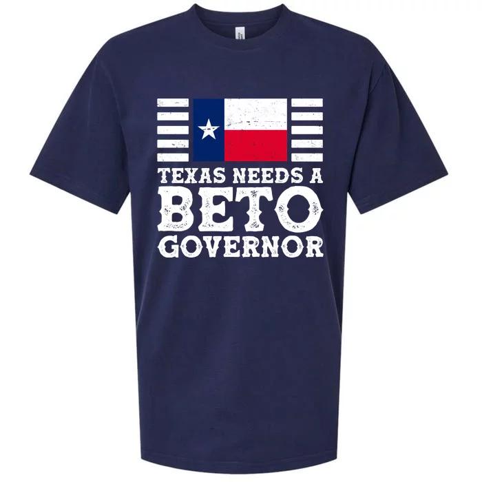 Texas Needs A Governor Beto O'Rourke Sueded Cloud Jersey T-Shirt