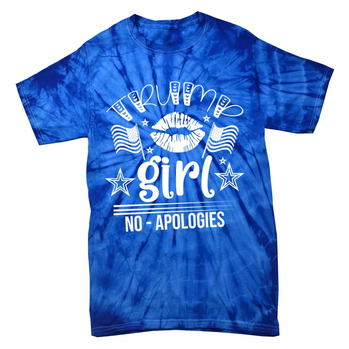 Trump No Apologies American Election Trump Gift Tie-Dye T-Shirt