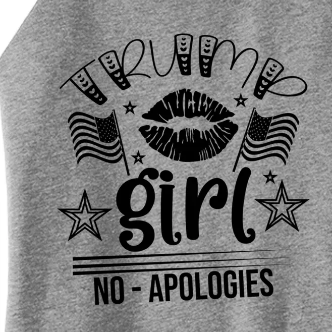 Trump No Apologies American Election Trump Gift Women’s Perfect Tri Rocker Tank