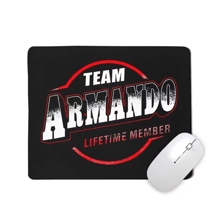 Team Name Armando Lifetime Member Last Name Mousepad