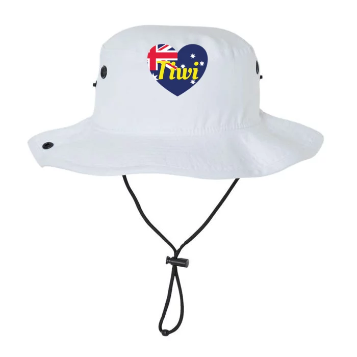 Tiwi Nt Australia Australian Flag Heart Legacy Cool Fit Booney Bucket Hat