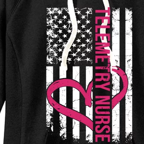 Telemetry Nurse And Skilled Nurses Meaningful Gift Women's Fleece Hoodie