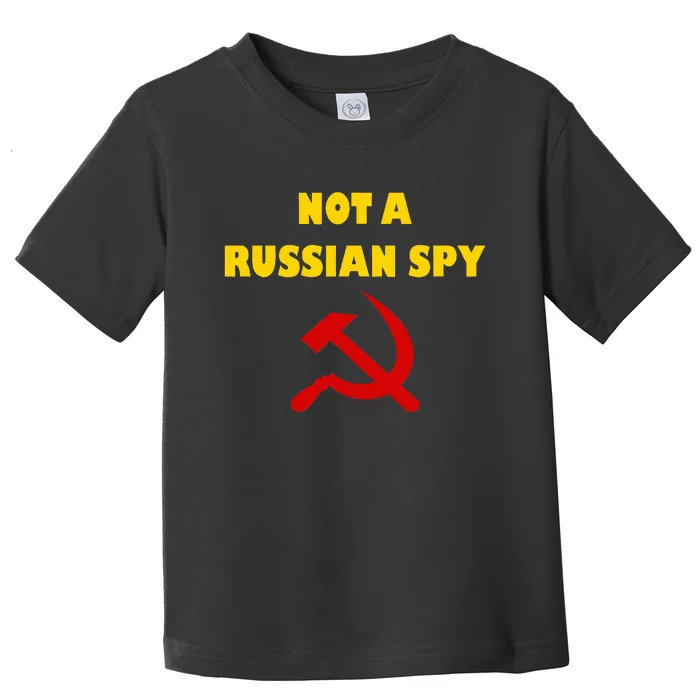 Totally Not A Russian Spy Halloween Costume Toddler T-Shirt