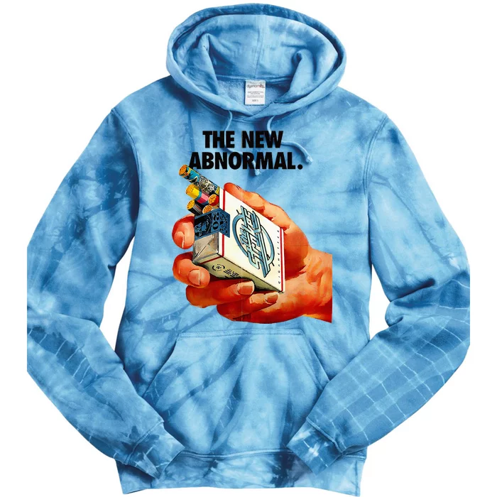 The New Abnormal Smoker Smoking Smoke Lover Tie Dye Hoodie