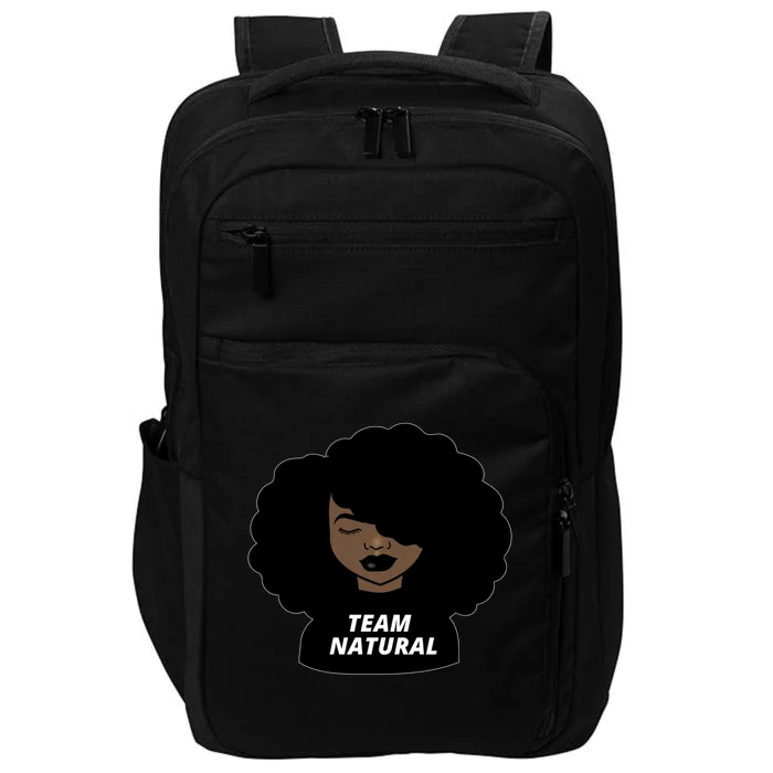 Team Natural Afro Melanin Black History African Gift Impact Tech Backpack