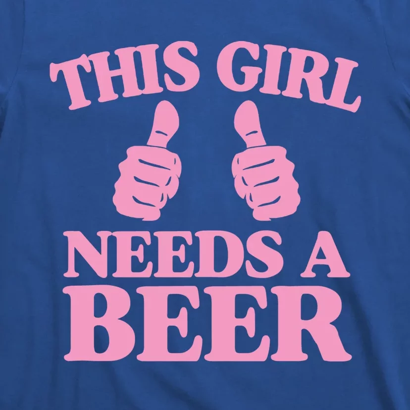 This Needs A Beer Two Thumbs Funny Beer Lover Gift T-Shirt