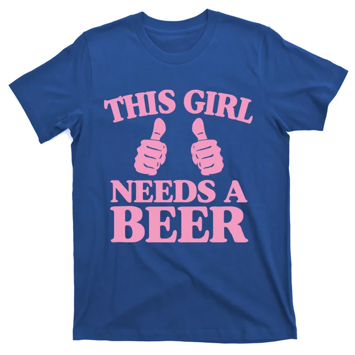 This Needs A Beer Two Thumbs Funny Beer Lover Gift T-Shirt