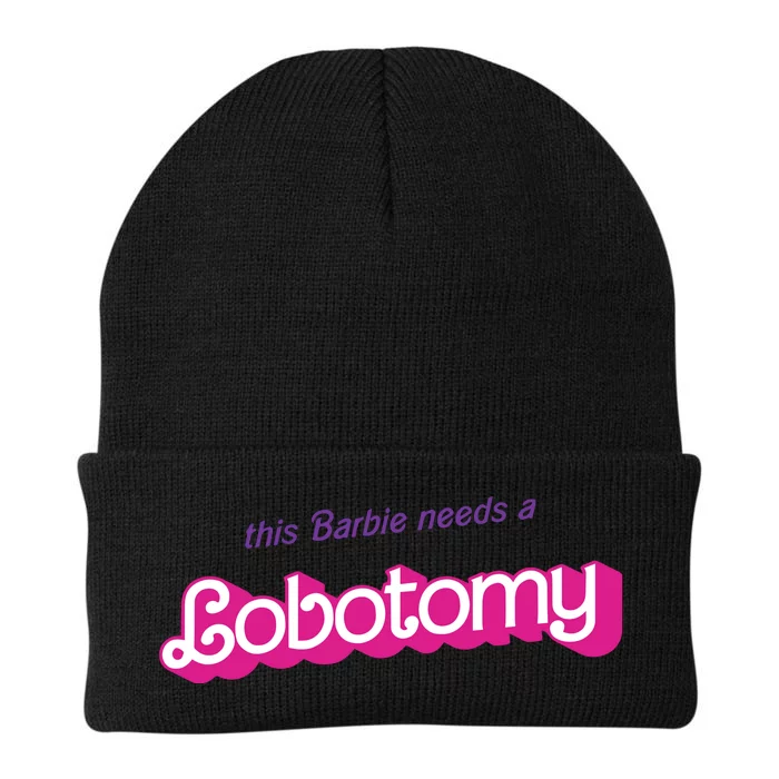 This Needs A Lobotomy Knit Cap Winter Beanie