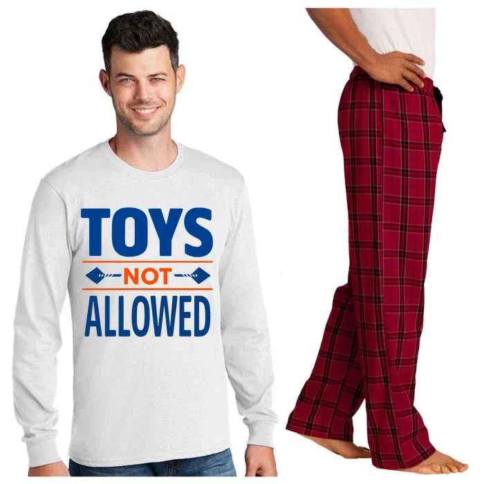 Toys Not Allowed Long Sleeve Pajama Set