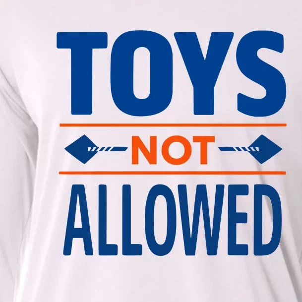 Toys Not Allowed Cooling Performance Long Sleeve Crew