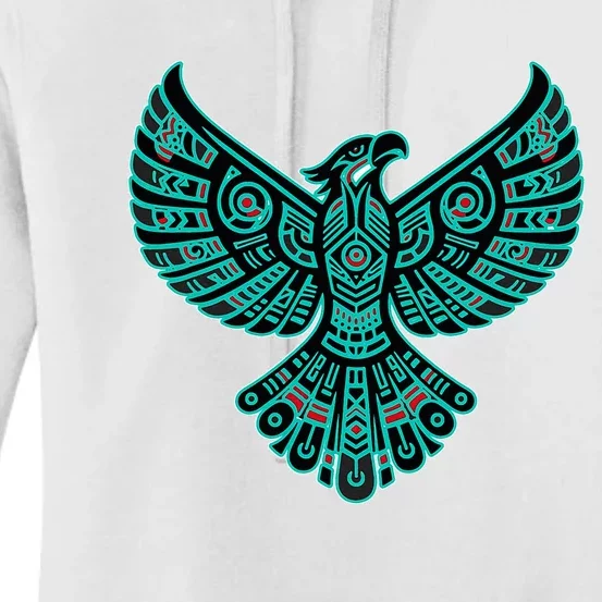 Thunderbird Native American Tribal Women's Pullover Hoodie