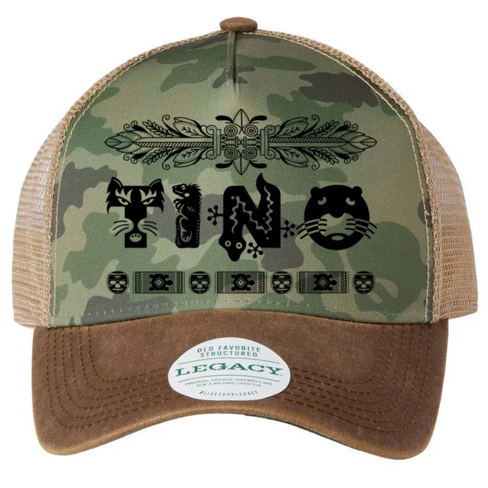 Tino Name Animals African Style Personalized Gift Legacy Tie Dye Trucker Hat