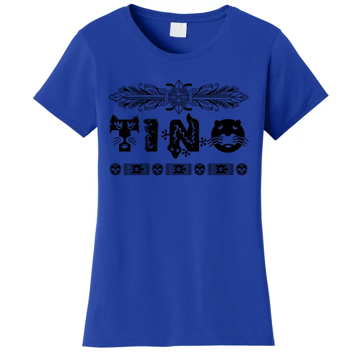 Tino Name Animals African Style Personalized Gift Women's T-Shirt