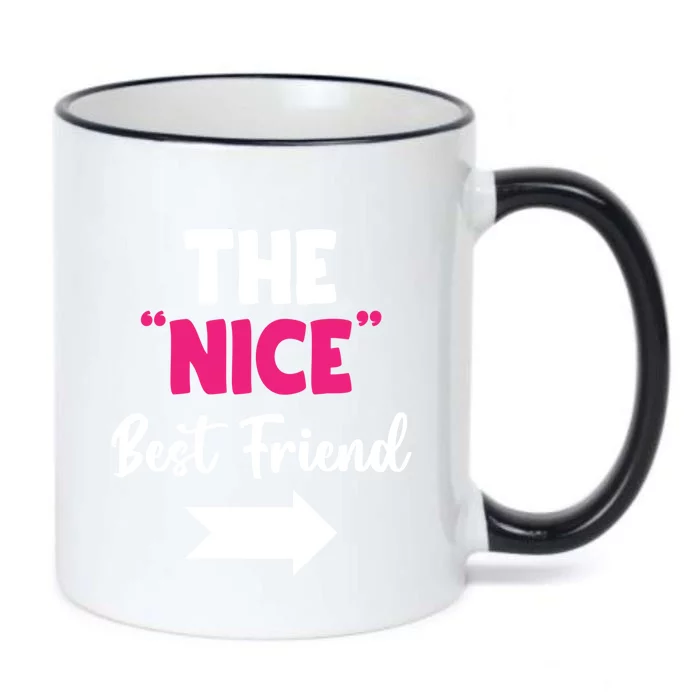 The Nice Best Friend Is You Great Gift Black Color Changing Mug