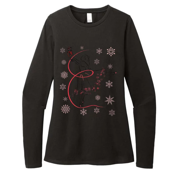 The Nutcracker Ballet And Clara Christmas Holiday Dance Womens CVC Long Sleeve Shirt