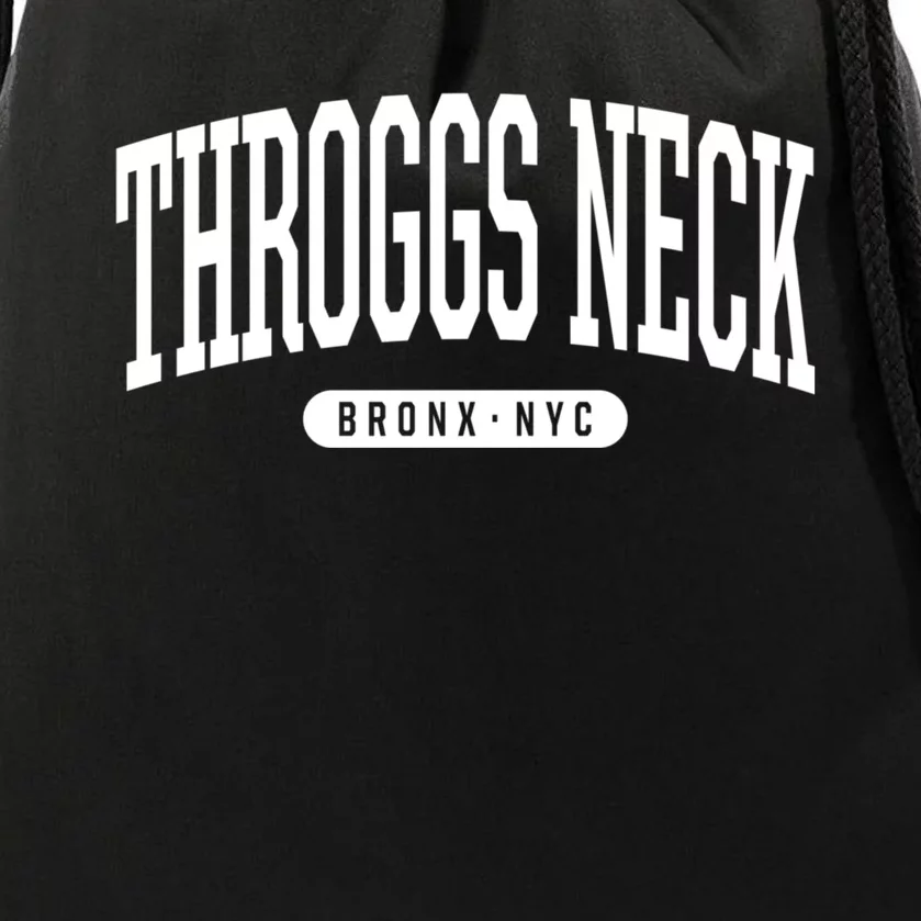 Throggs Neck Bronx Ny Souvenirs Nyc Borough Bronx New York Throggs Neck Drawstring Bag