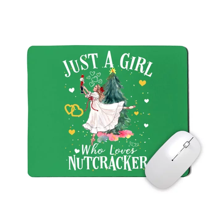 The Nutcracker Ballet And Clara Christmas Holiday Dance Mousepad