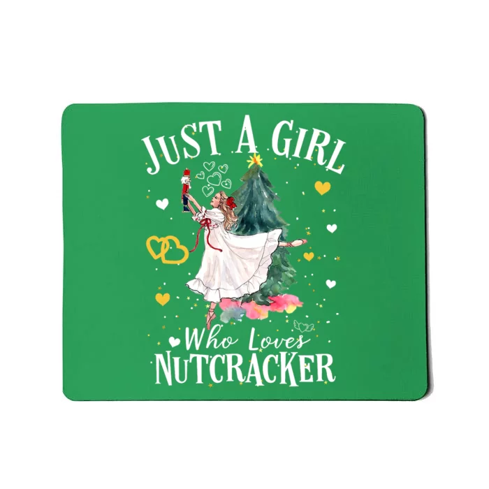 The Nutcracker Ballet And Clara Christmas Holiday Dance Mousepad