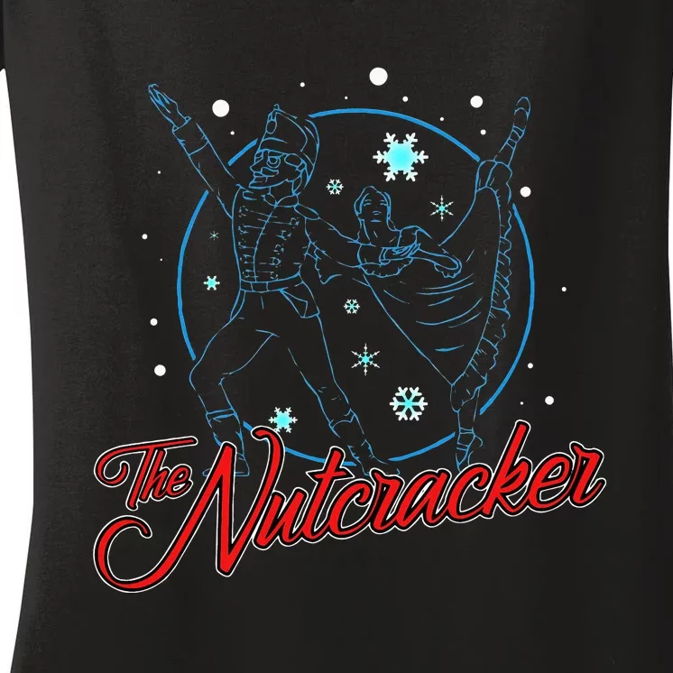 The Nutcracker Ballet Women's V-Neck T-Shirt