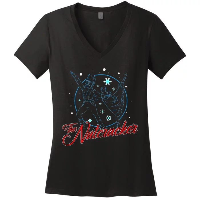 The Nutcracker Ballet Women's V-Neck T-Shirt