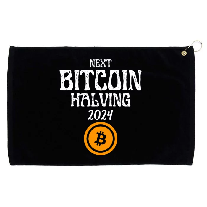 The Next Bitcoin Halving Is 2024 Block Reward Halvening Btc Grommeted Golf Towel