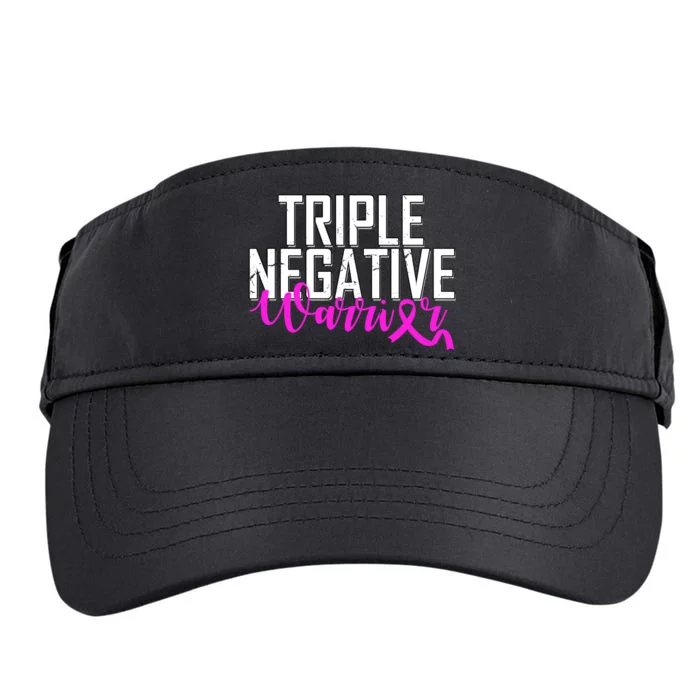 Triple Negative Breast Cancer Warrior Adult Drive Performance Visor