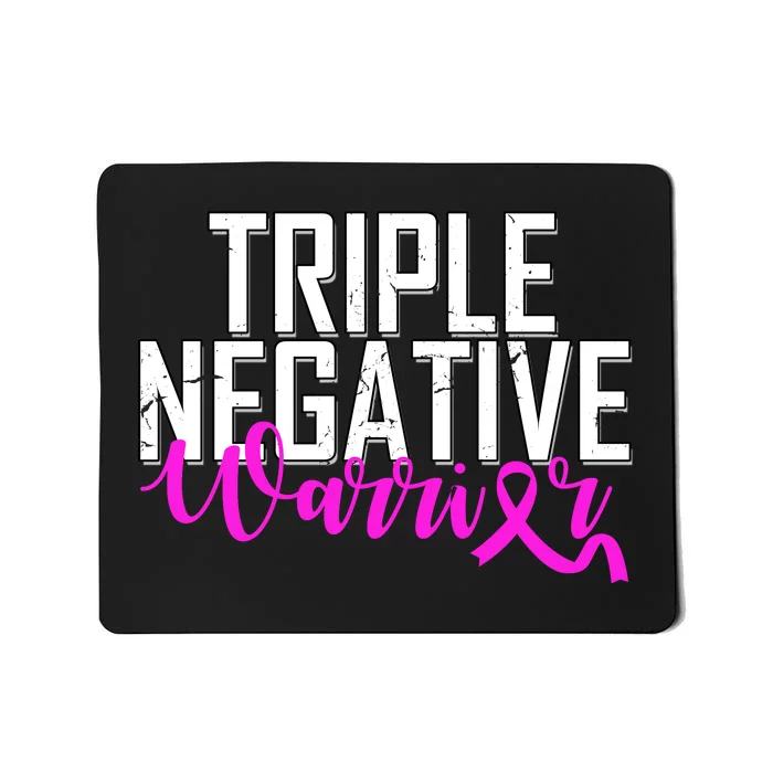 Triple Negative Breast Cancer Warrior Mousepad