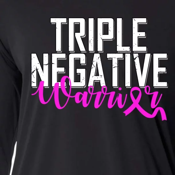 Triple Negative Breast Cancer Warrior Cooling Performance Long Sleeve Crew