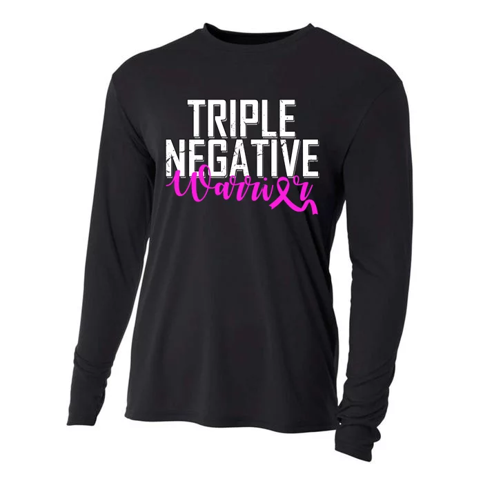 Triple Negative Breast Cancer Warrior Cooling Performance Long Sleeve Crew