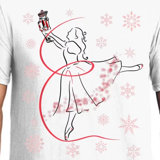 The Nutcracker Ballet And Clara Christmas Holiday Dance Pajama Set