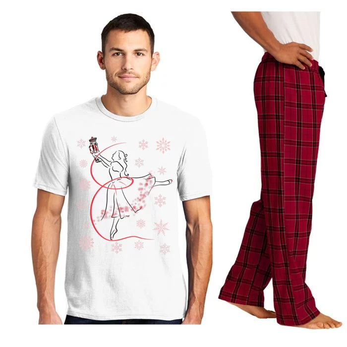 The Nutcracker Ballet And Clara Christmas Holiday Dance Pajama Set