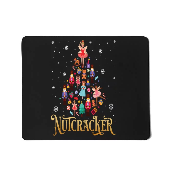 The Nutcracker Ballet Christmas Mousepad