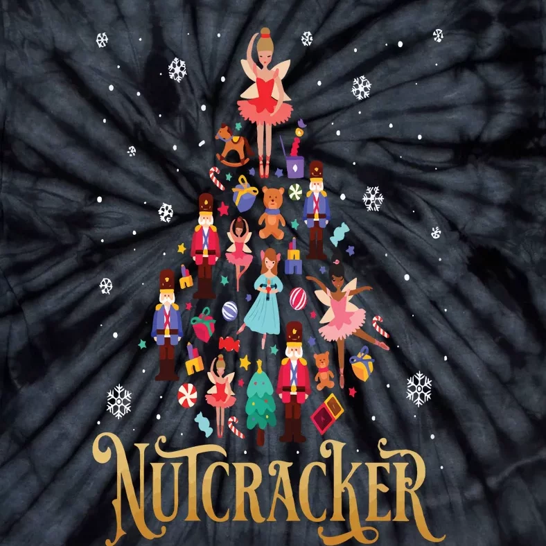 The Nutcracker Ballet Christmas Tie-Dye T-Shirt