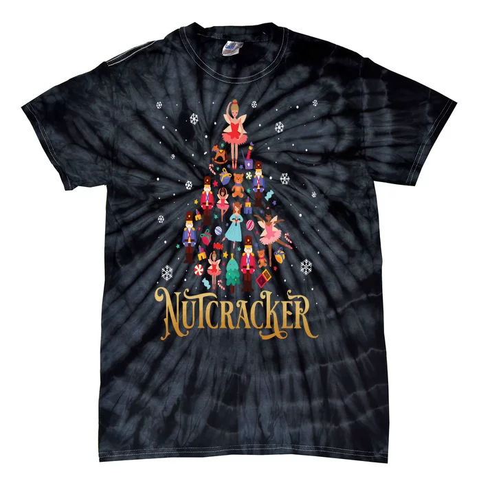 The Nutcracker Ballet Christmas Tie-Dye T-Shirt