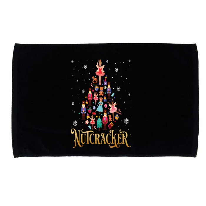 The Nutcracker Ballet Christmas Microfiber Hand Towel