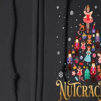 The Nutcracker Ballet Christmas Full Zip Hoodie