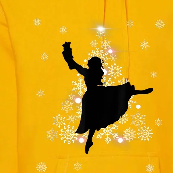 The Nutcracker Ballet, Clara, Tree Christmas Holiday Dance Premium Hoodie