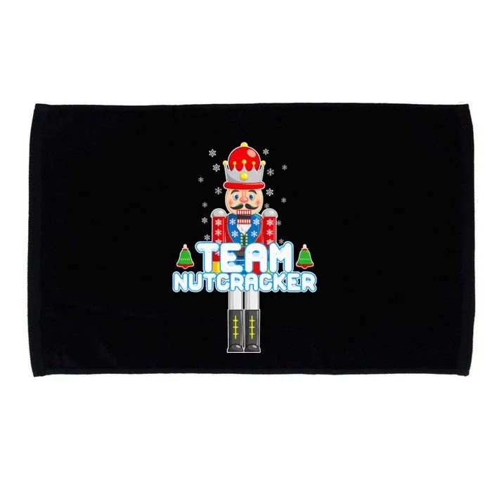 Team Nutcracker Ballet Christmas Microfiber Hand Towel