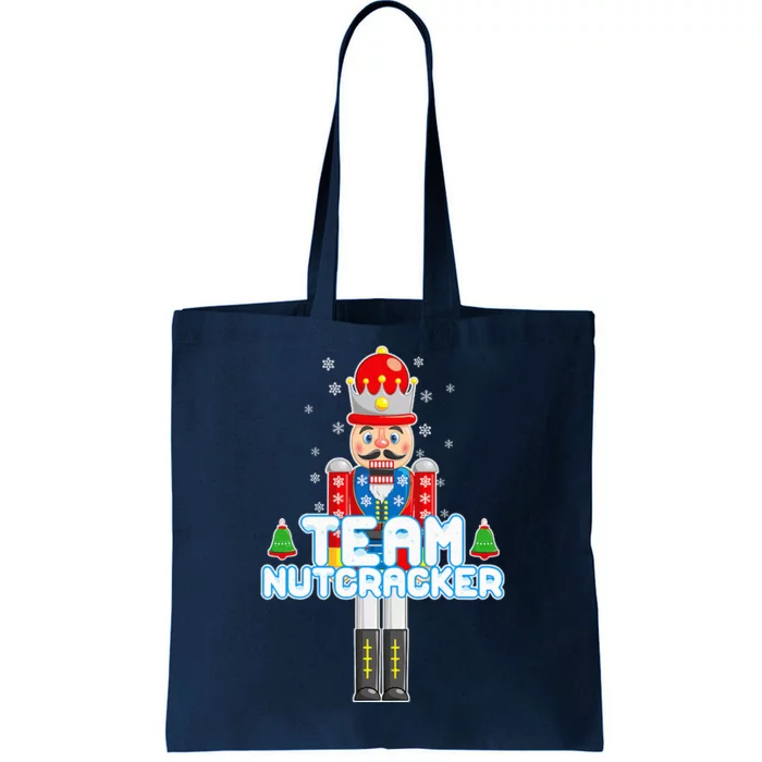 Team Nutcracker Ballet Christmas Tote Bag