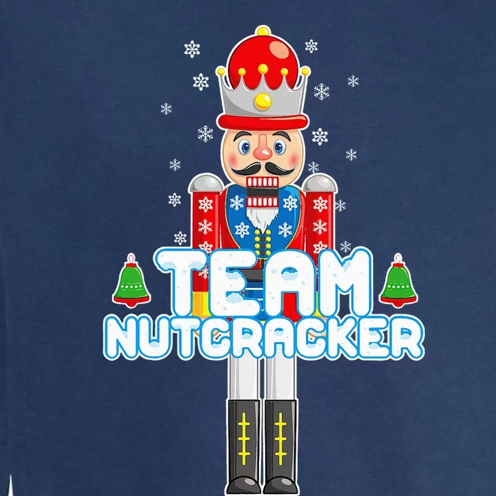 Team Nutcracker Ballet Christmas Garment-Dyed Sweatshirt