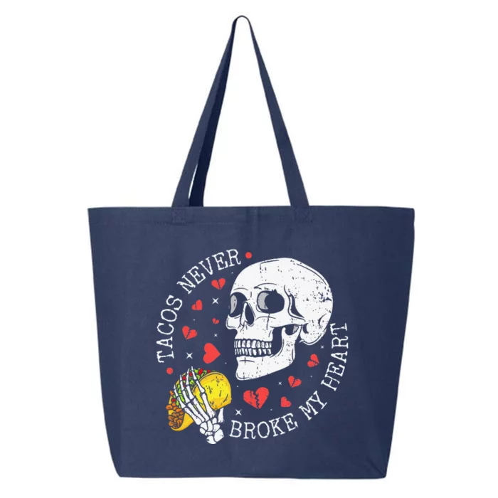 Tacos Never Broke My Heart Cinco De Mayo Party 25L Jumbo Tote