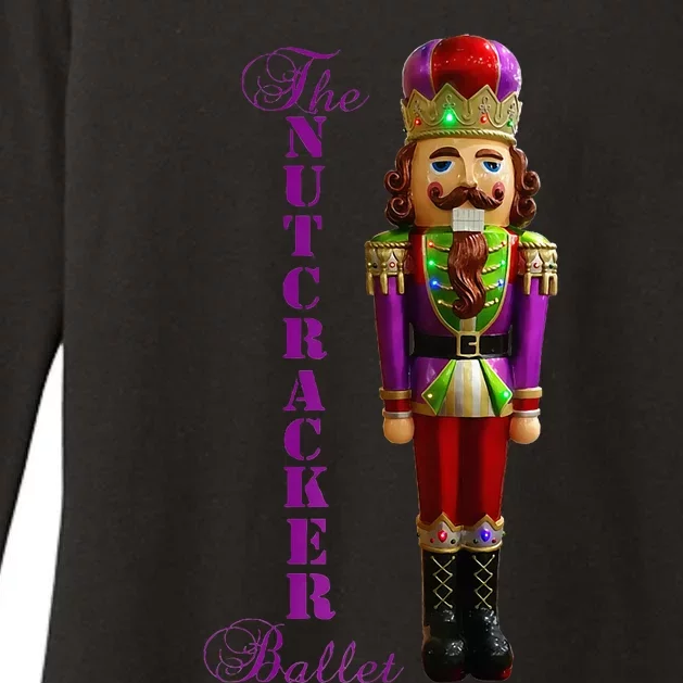 The Nutcracker Ballet Ballerina Dancer Womens CVC Long Sleeve Shirt