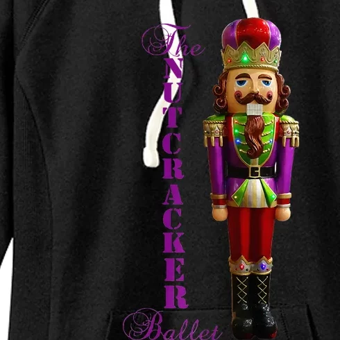 The Nutcracker Ballet Ballerina Dancer Women's Fleece Hoodie