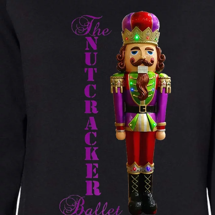 The Nutcracker Ballet Ballerina Dancer Womens California Wash Sweatshirt