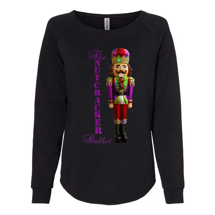 The Nutcracker Ballet Ballerina Dancer Womens California Wash Sweatshirt